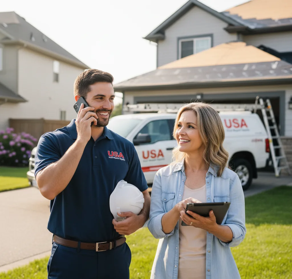 USA Roof Repair Experts customer support in Selma
